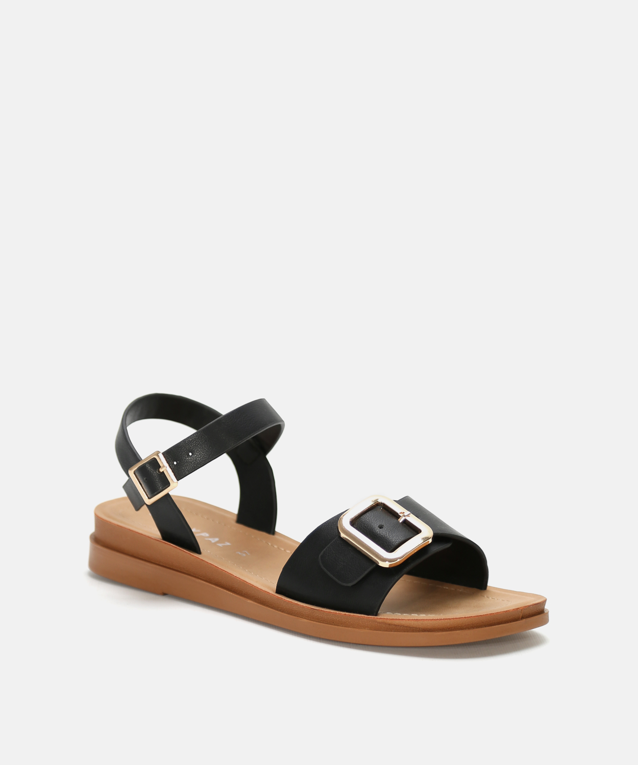 Sand&aacute;lia rasa com fivela image number null